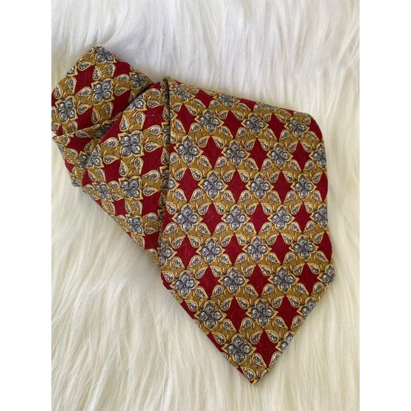 Vintage Valentino Silk Necktie Hand Made in‎ Italy - Picture 1 of 9